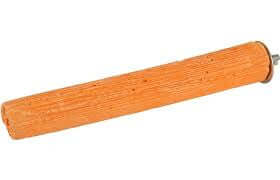 Orange calcium perch for birds by Flamingo, designed as a colorful bird accessory for perch and enrichment.