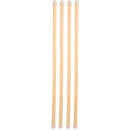 Set of four 35cm wooden bird perches by Flamingo, bird accessories for cage enrichment and comfort.
