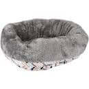 Round Flamingo Small Animal Basket Clavio, 35x12cm, cozy pet accessory for small animals like hamsters and guinea pigs.