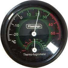 Flamingo Terr. Thermo/Hygrometer Analogue - اكسسوارات الحيوانات الصغيرة - Zue For Pet Supplies Co.