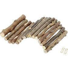 Wooden Bridge 13X21cm - اكسسوارات الحيوانات الصغيرة - Zue For Pet Supplies Co.