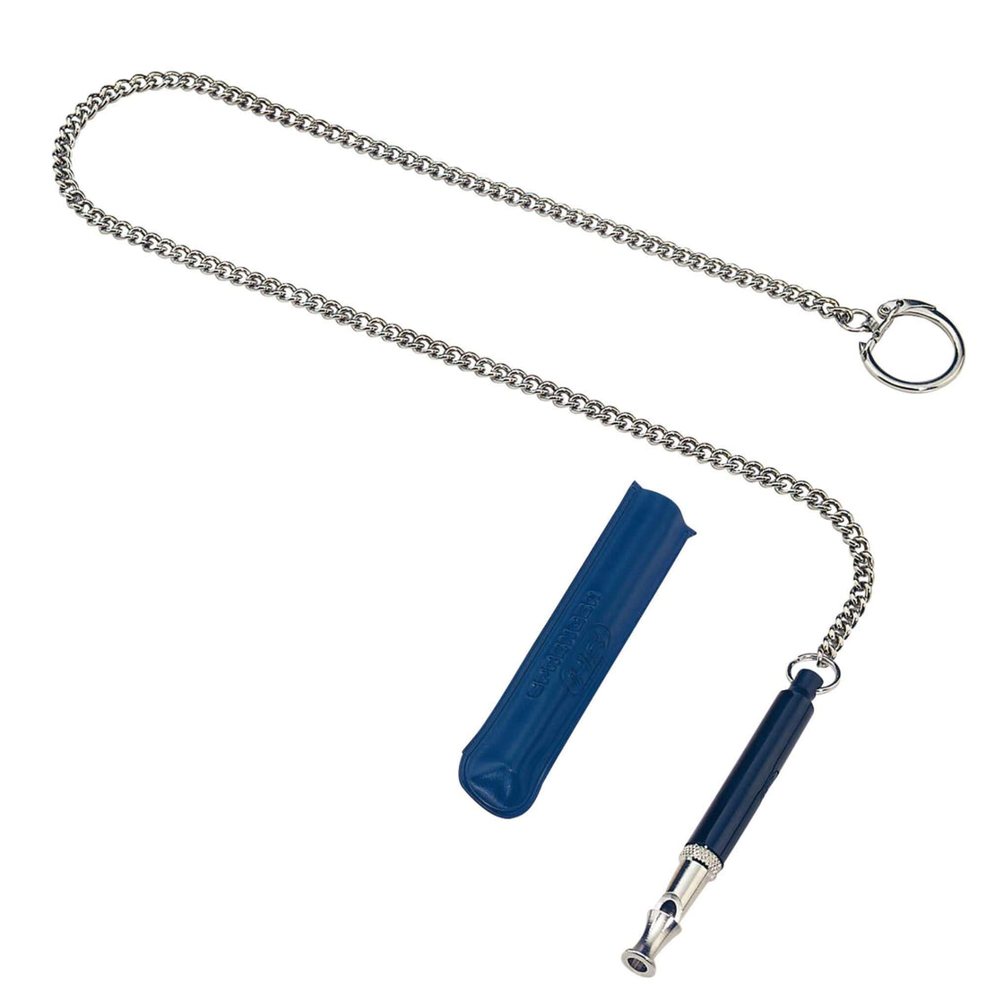 Herm Sprenger Soundless Training Whistle with Plastic Cover Sleeve & Chain - اكسسوارات الكلاب - Zue For Pet Supplies Co.