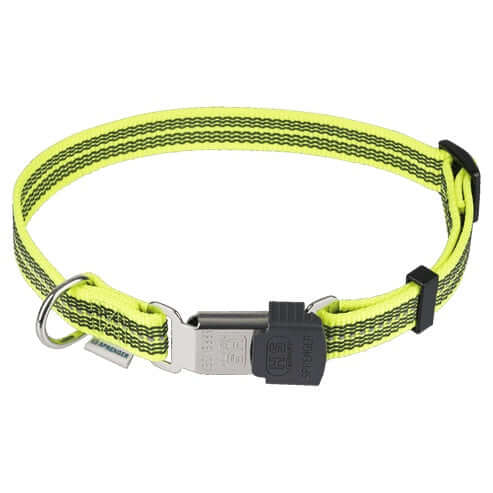 Herm Sprenger Adjustable Collar - reflecting, yellow, 40-55 cm / 16-22" - طوق للكلاب - Zue For Pet Supplies Co.