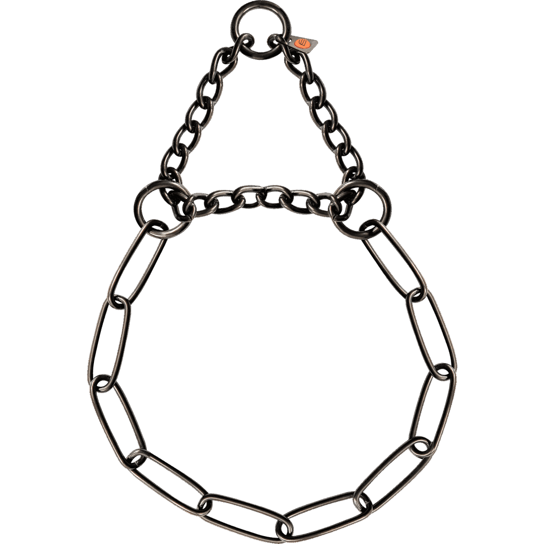 Herm Sprenger Collar with Limited Traction - Stainless Steel Black 3.0mm 61cm / 24" - طوق للكلاب - Zue For Pet Supplies Co.