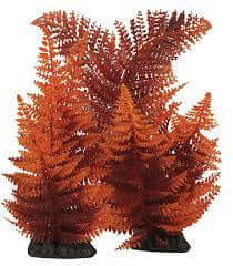 Hugo Broad Leaf Fern Red 40cm ( per pc. ) - ديكور حوض السمك - Zue For Pet Supplies Co.