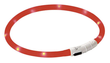 Kerbl Maxi Safe Led Collar Red 55cm - طوق الكلاب - Zue For Pet Supplies Co.