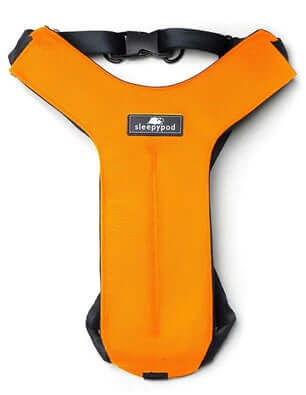 SleepyPod CS-Orange-S Clickit Sport Dog Harness- (S) - مجموعة رباط تحكم وصدرية للكلاب - Zue For Pet Supplies Co.