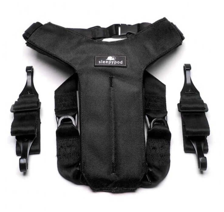 SleepyPod CU-Black-XS Clickit Utility Dog Harness- (XS) - مجموعة رباط تحكم وصدرية للكلاب - Zue For Pet Supplies Co.