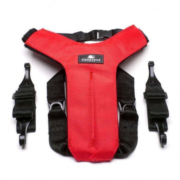 SleepyPod SlCU-Red-L Clickit Utility Dog Harness- (L) - مجموعة رباط تحكم وصدرية للكلاب - Zue For Pet Supplies Co.