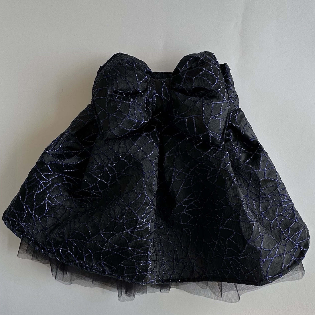 Ziggy Dog Black Skirt w/Bow S - ملابس للحيوانات الأليفة - Zue For Pet Supplies Co.