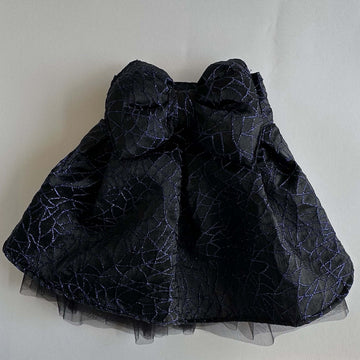 Ziggy Dog Black Skirt w/Bow S - ملابس للحيوانات الأليفة - Zue For Pet Supplies Co.